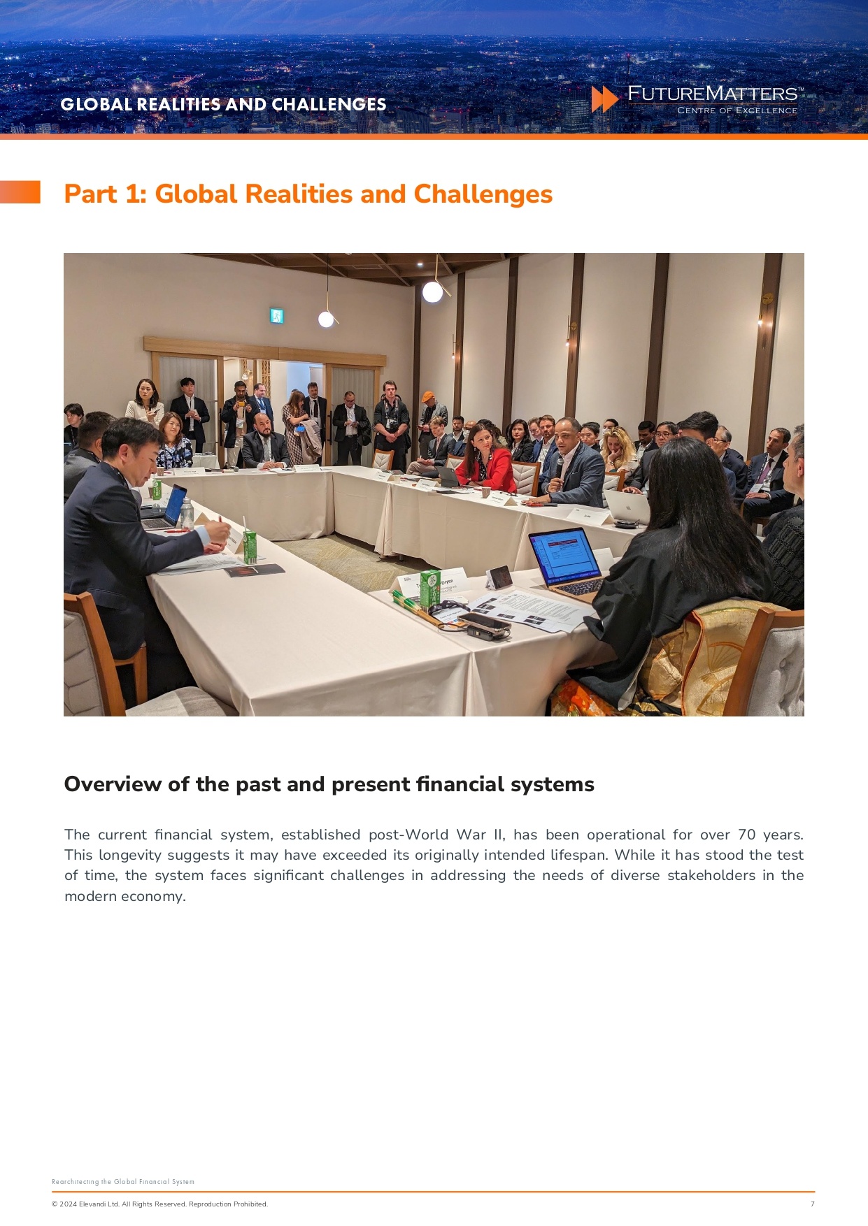 Rearchitecting The Global Financial System